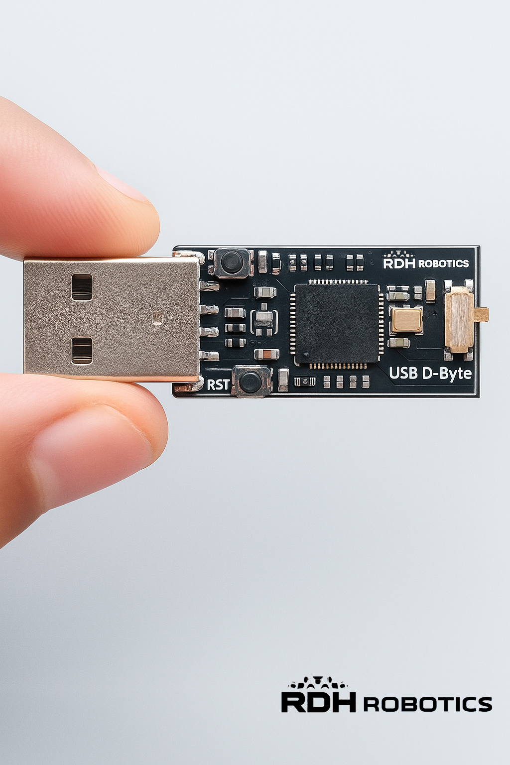 USB D-Byte | DuckyScript-Compatible HID & Security Key USB Tool