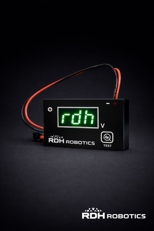 Digital Battery Voltage & AC Ripple Tester